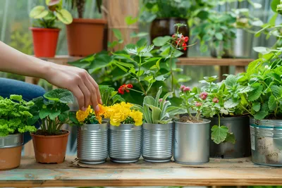 Sustainable balcony gardens with recycled eco-friendly materials