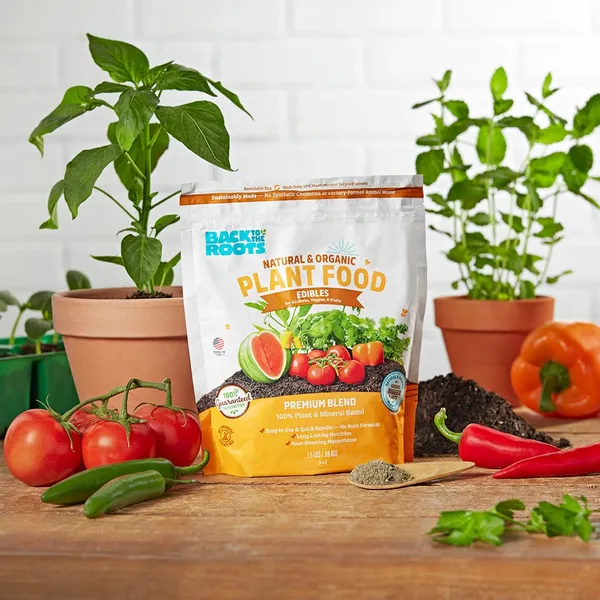 Back to the Roots Edibles Plant Food 3-4-2, Back to the Roots.