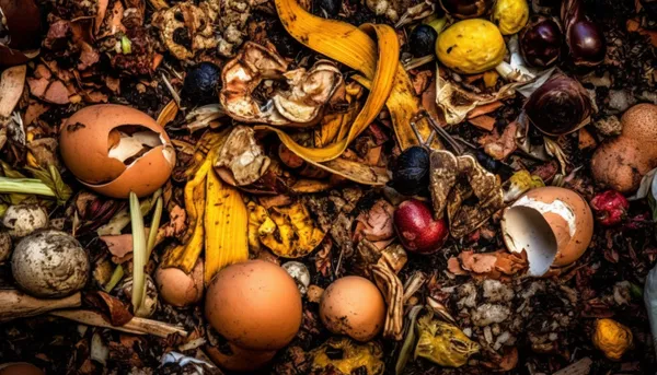 Decomposing food waste, Freepik.